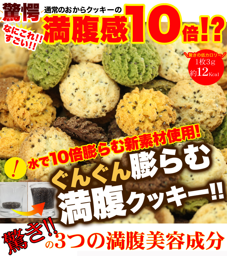 低糖質 糖質制限の快適空間222 本店 おから豆乳ソフトクッキー1kg こんにゃく ダイエット 食品 おからクッキー 低糖質 おやつ 低gi 食物繊維 楽天より安い 送料無料